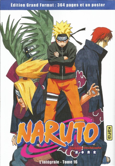 Couverture de l'album Naruto L'intégrale Tome 16