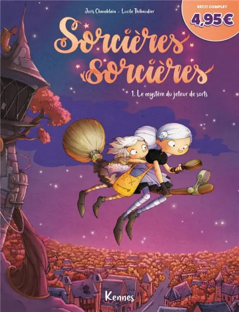 Couverture de l'album Sorcières sorcières Tome 1 Le mystère du jeteur de sorts