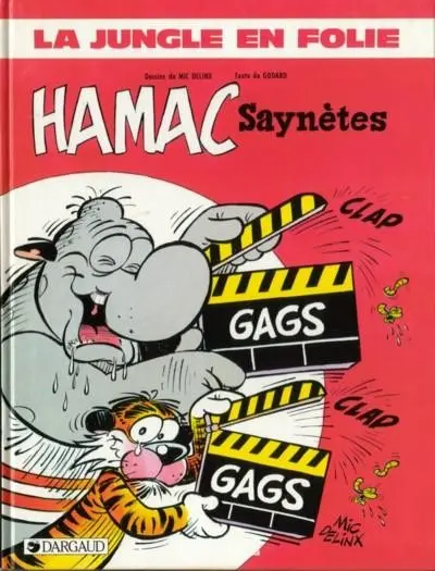 Couverture de l'album La Jungle en folie Tome 14 Hamac saynètes