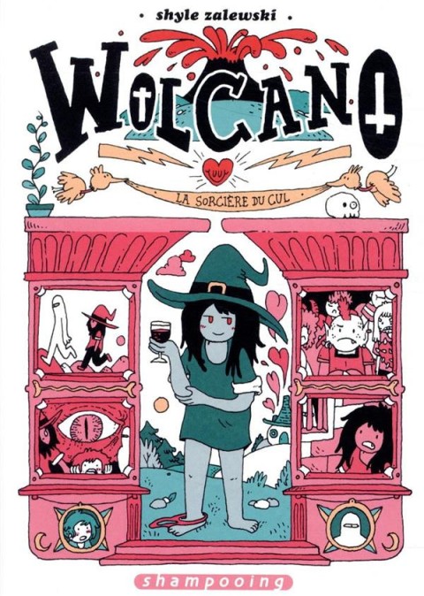 Couverture de l'album Wolcano, la sorcière du cul