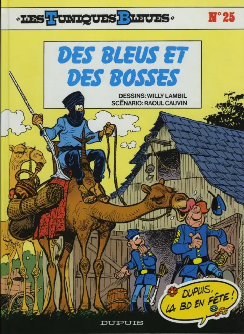 Couverture de l'album Les Tuniques Bleues Tome 25 Des Bleus et des bosses