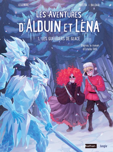 Couverture de l'album Les aventures d'Alduin et Léna 1 Les guerriers de glace
