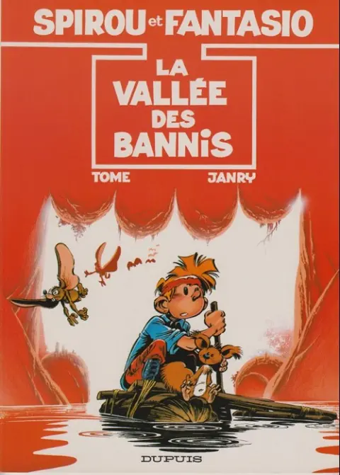 Couverture de l'album Spirou et Fantasio Tome 41 La vallée des bannis
