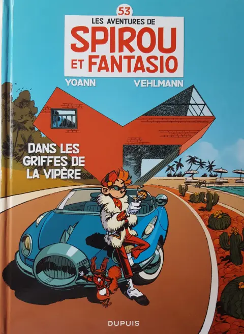 Spirou et Fantasio Tome 53 Dans les griffes de la Vipère