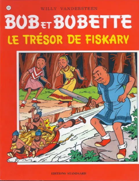 Couverture de l'album Bob et Bobette Tome 137 Le trésor de Fiskary