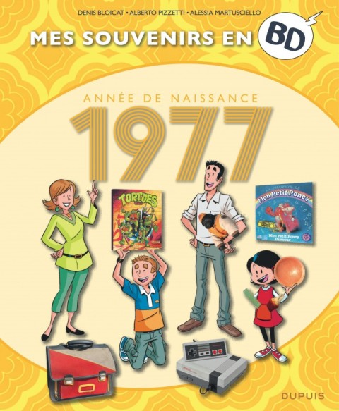 Couverture de l'album Mes souvenirs en BD Tome 38 Année de naissance 1977