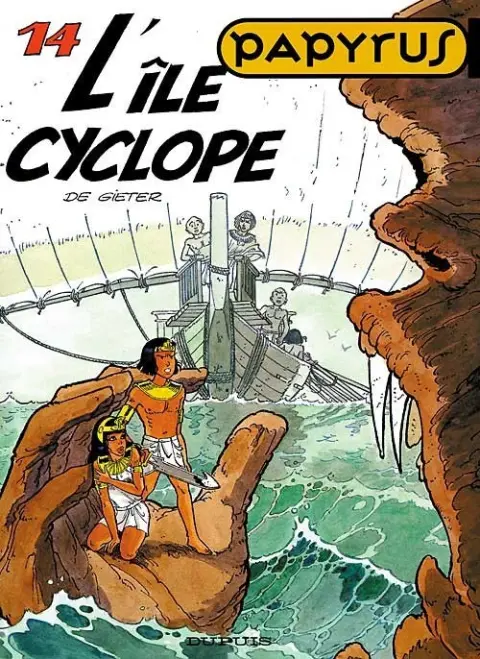Couverture de l'album Papyrus Tome 14 L'île cyclope