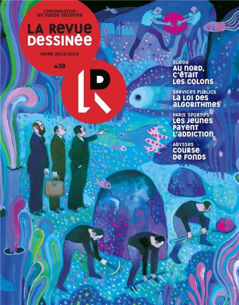 Couverture de l'album La Revue dessinée #38