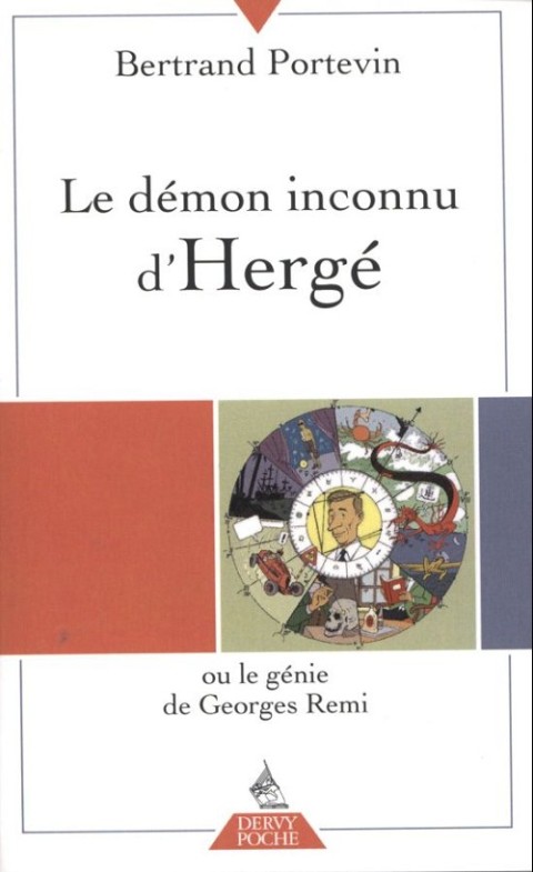 Couverture de l'album Le démon inconnu d'Hergé (ou le génie de Georges Remi)
