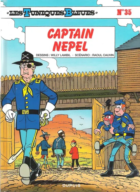 Couverture de l'album Les Tuniques Bleues Tome 35 Captain Nepel
