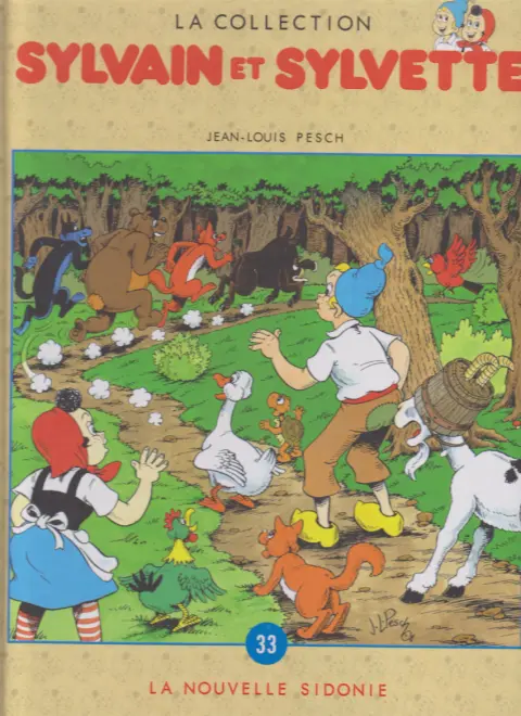Sylvain et Sylvette Tome 33 La nouvelle Sidonie