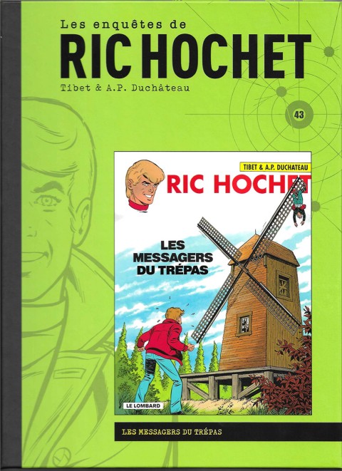 Couverture de l'album Les enquêtes de Ric Hochet Tome 43 Les messagers du trépas