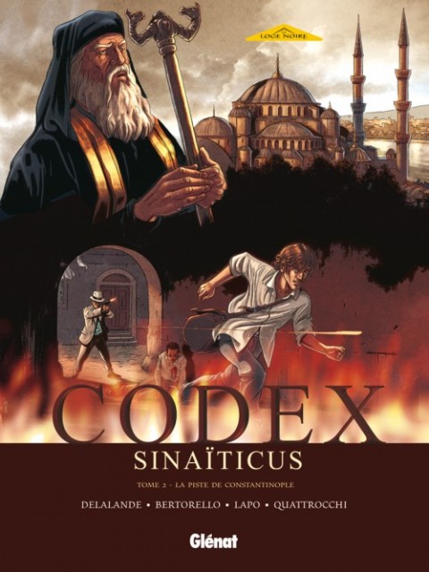 Couverture de l'album Codex Sinaïticus Tome 2 La Piste de Constantinople
