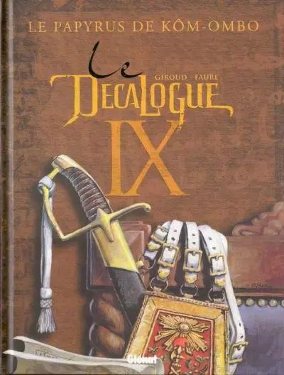 Le Décalogue Tome 9 Le papyrus de Kôm-Ombo