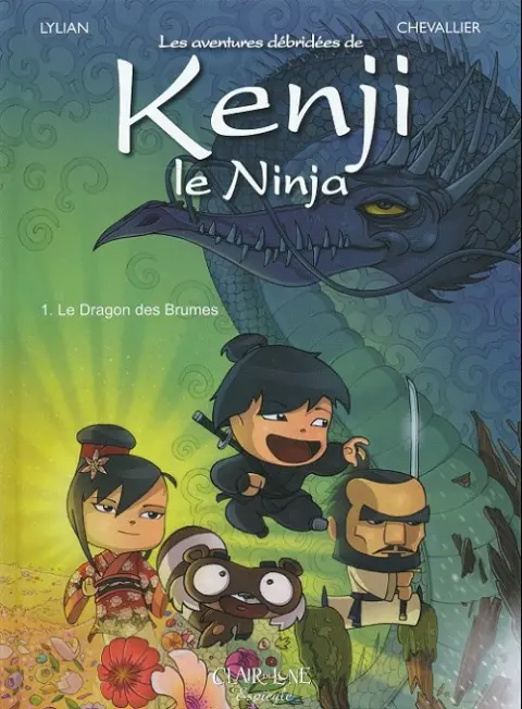 Les aventures débridées de Kenji le Ninja Tome 1 Le Dragon des Brumes