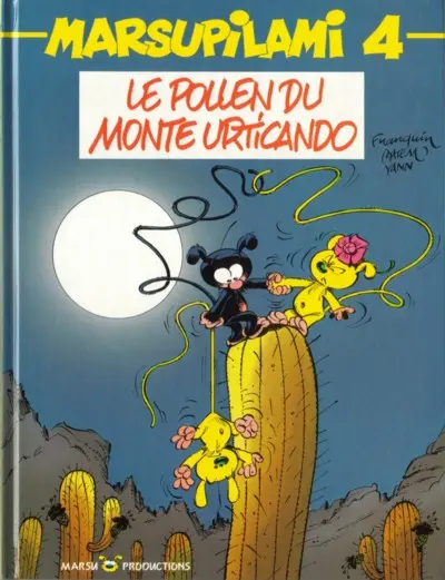 Marsupilami Tome 4 Le pollen du Monte Urticando