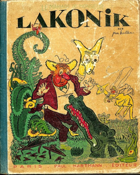 Couverture de l'album Monsieur Lakonik Tome 1 Le Mariage de Monsieur Lakonik