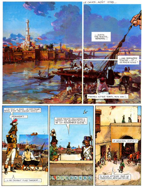 Planche de l'album Le Décalogue Tome 9 Le papyrus de Kôm-Ombo