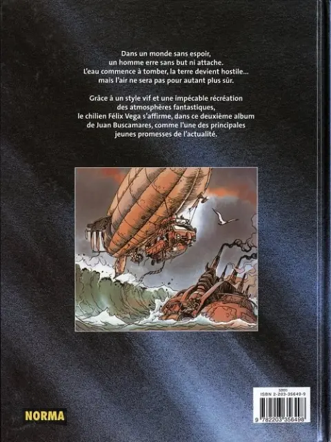 Verso de l'album Les Quatre voyages de Juan Buscamares Tome 2 L'air