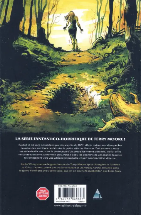 Verso de l'album Rachel Rising Tome 4 Tombes hivernales