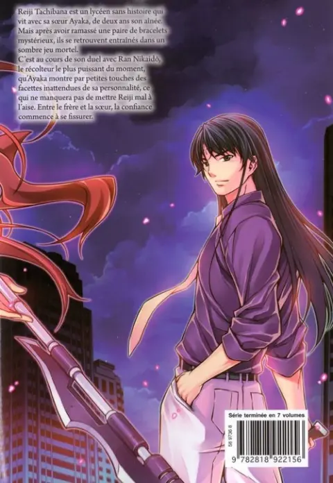 Verso de l'album Re:Birth - The Lunatic Taker 6