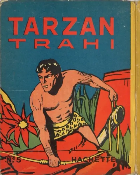 Verso de l'album Tarzan N° 5 Tarzan trahi