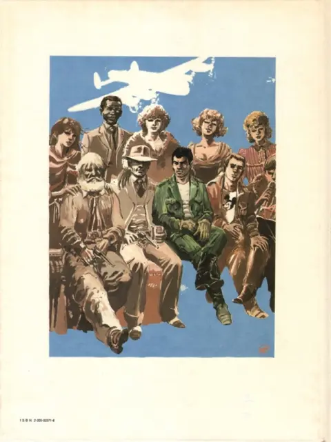 Verso de l'album Thomas Noland Tome 1 La glaise des cimetières