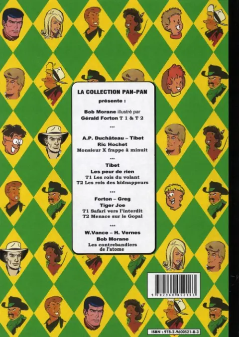 Verso de l'album Tiger Joe Tome 5 Menace sur le Gopal