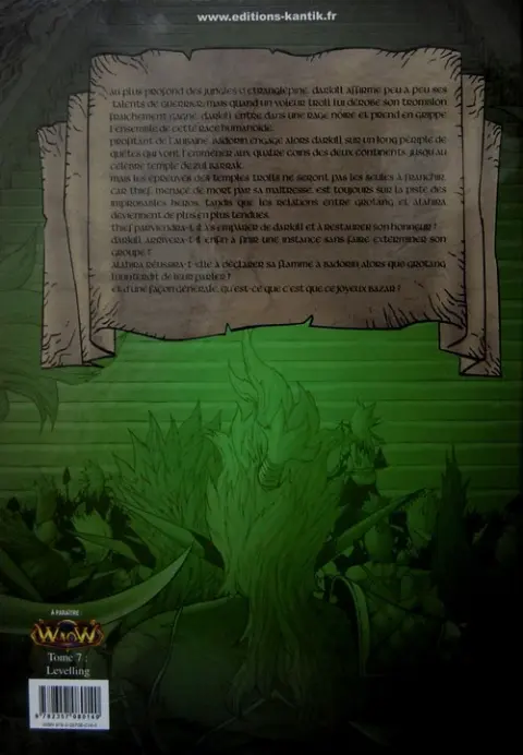 Verso de l'album WaoW Tome 6 Trolls !