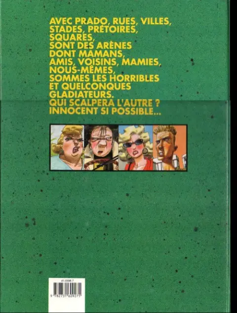 Verso de l'album C'est du sport