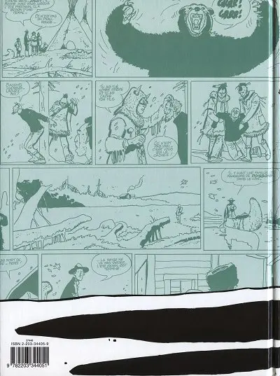 Verso de l'album Jésuite Joe