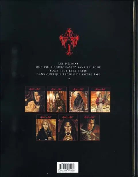 Verso de l'album Le Prince de la Nuit Tome 1 Le chasseur
