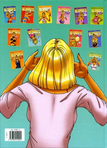 Verso de l'album Les Blondes Tome 12 Coucou qui c'est ?
