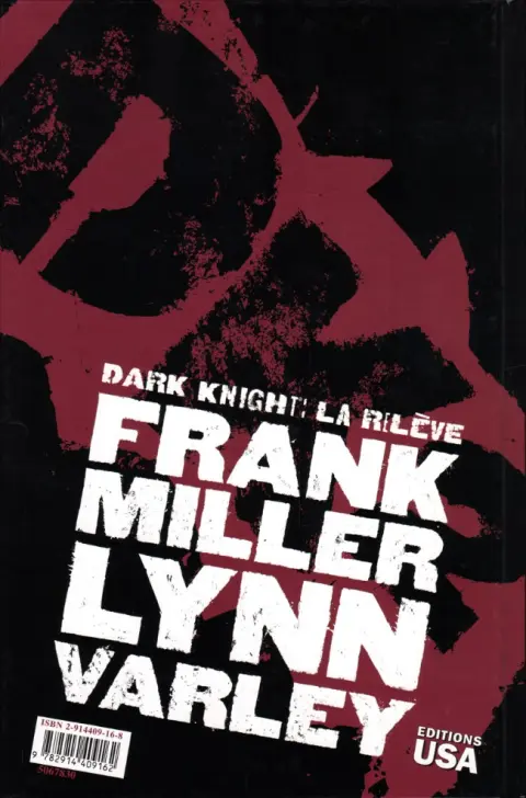 Verso de l'album Batman - Dark Knight : La relève Tome 3 DK2 - Tome 3