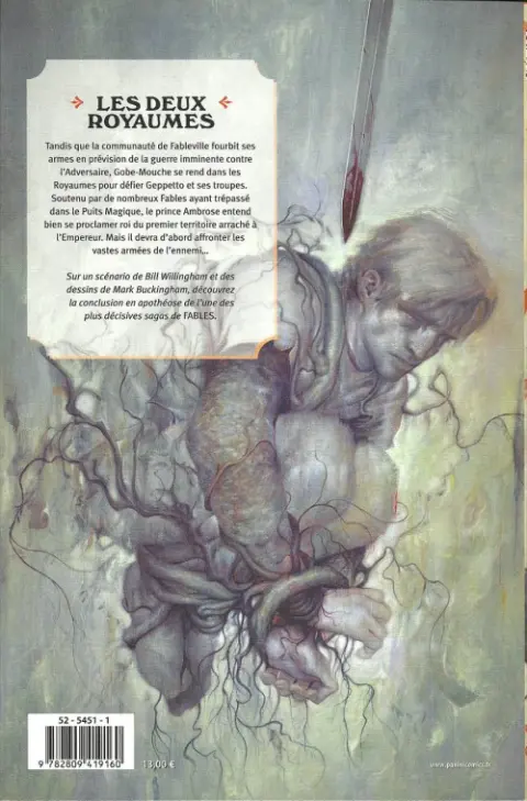 Verso de l'album Fables Tome 13 Le royaume eternel