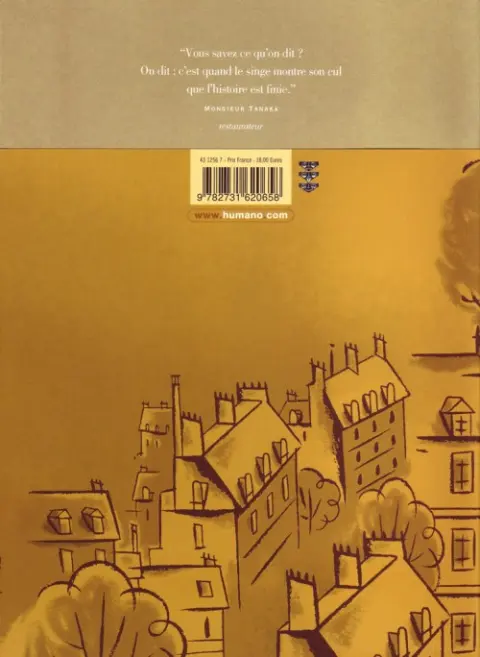 Verso de l'album Monsieur Jean Tomes 3 et 4