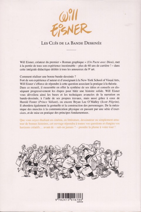 Verso de l'album Les Clés de la bande dessinée Intégrale