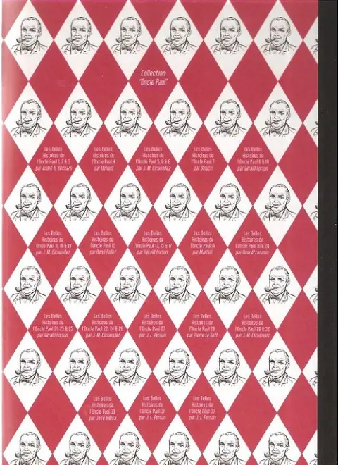 Verso de l'album Les Belles histoires de l'Oncle Paul Tome 33