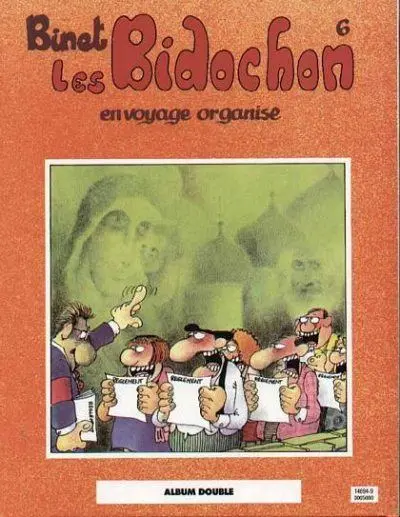 Verso de l'album Les Bidochon Tomes 5 et 6 Ragots intimes / En voyage organisé