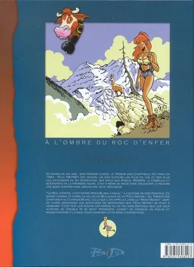 Verso de l'album A l'Ombre du Roc d'Enfer