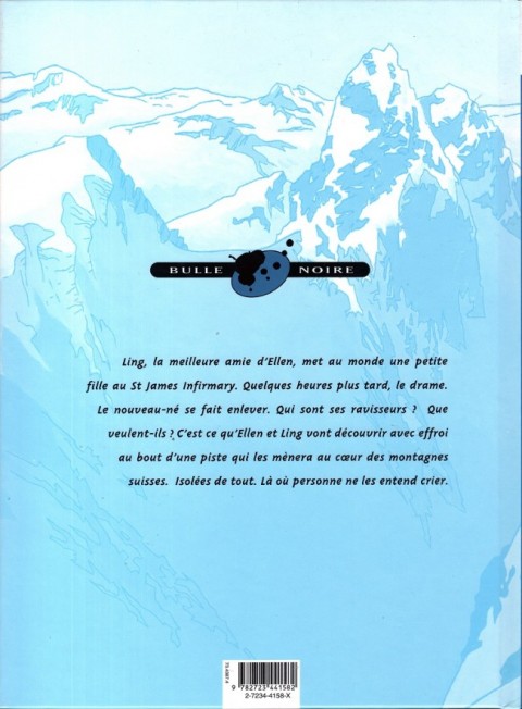 Verso de l'album Bleu Lézard Tome 6 L'Appât