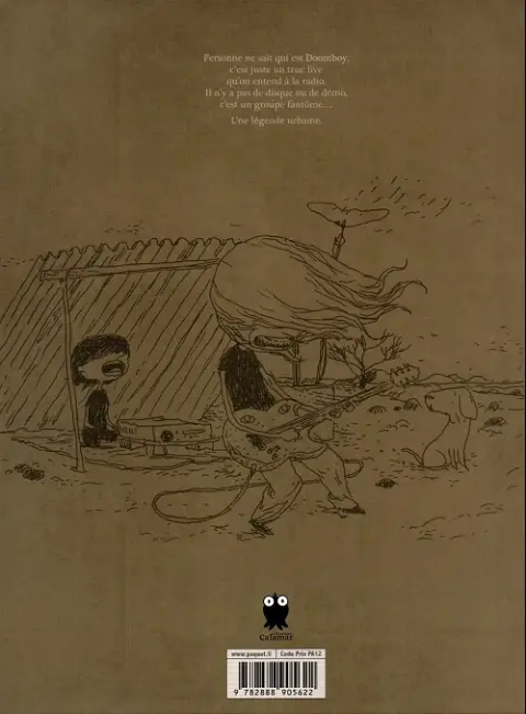 Verso de l'album Doomboy
