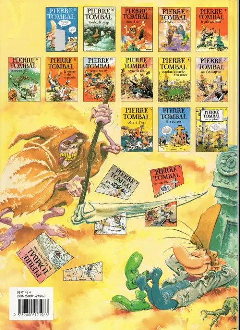 Verso de l'album Pierre Tombal Tome 12 Os courent