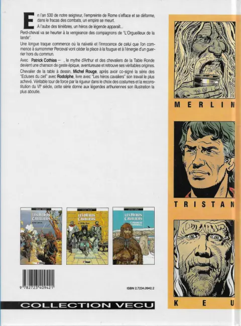 Verso de l'album Les Héros cavaliers Tome 2 La grande ourse