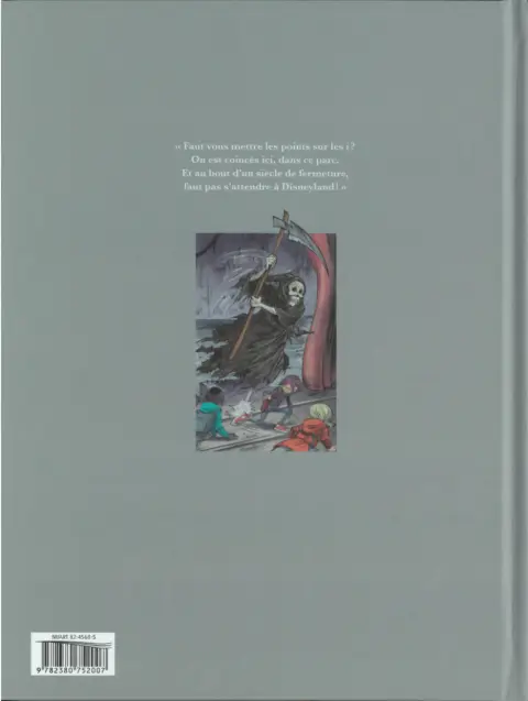 Verso de l'album Ninn Tome 5 Magic City