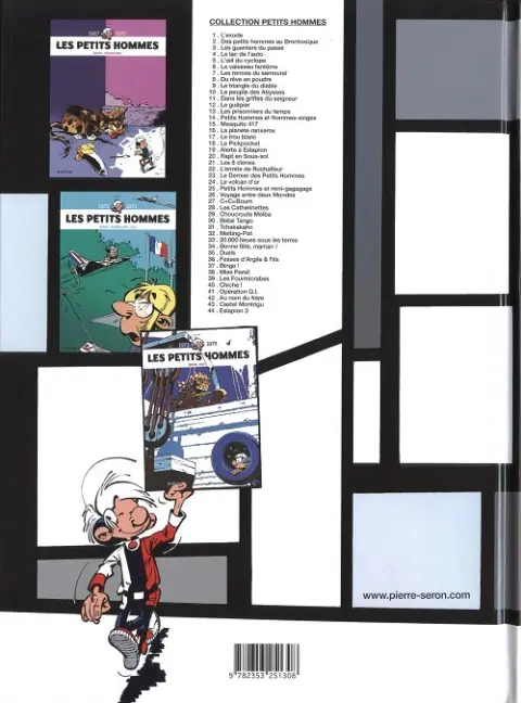 Verso de l'album Les Petits hommes Tome 44 Eslapion 3