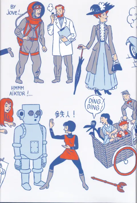 Verso de l'album Stanislas, dessinateur 3