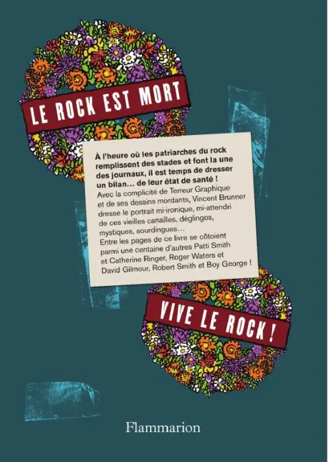 Verso de l'album Le rock est mort (Vive le rock !)