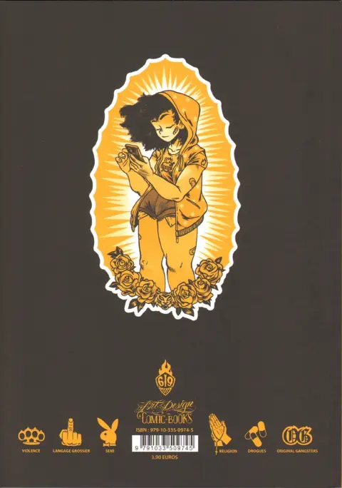 Verso de l'album Mutafukaz' Loba Loca #5