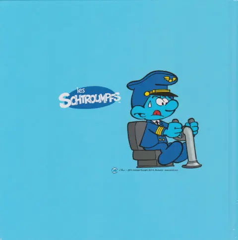 Verso de l'album Les schtroumpfs - À la découverte des métiers ! 35 Le Schtroumpf Pilote